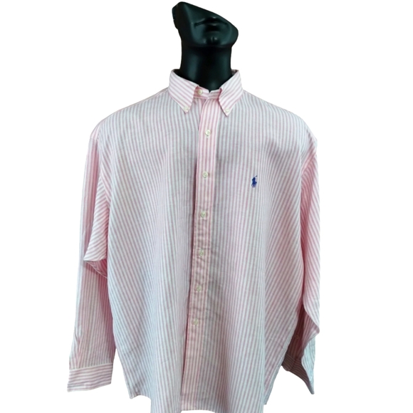 Polo Ralph Lauren / XXL Men's Long Sleeve Blake 100% Linen - Picture 2 of 6